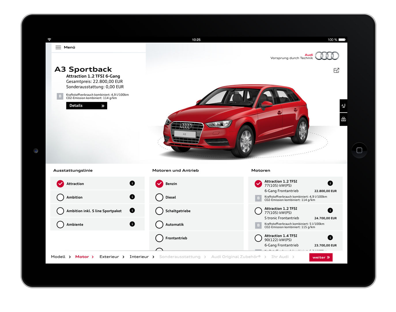 Audi com configurator