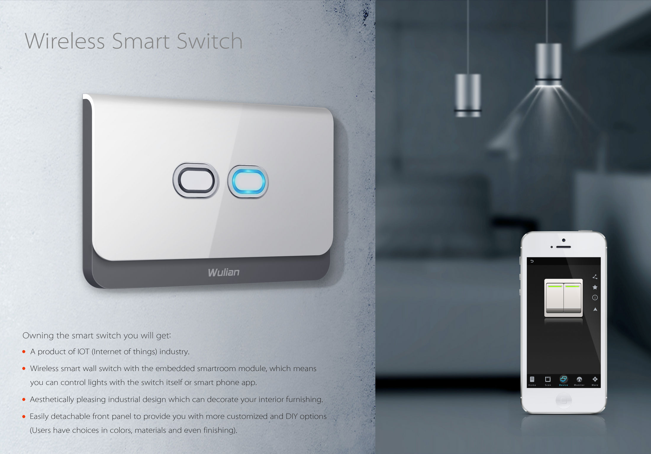 wifi smart wall switch