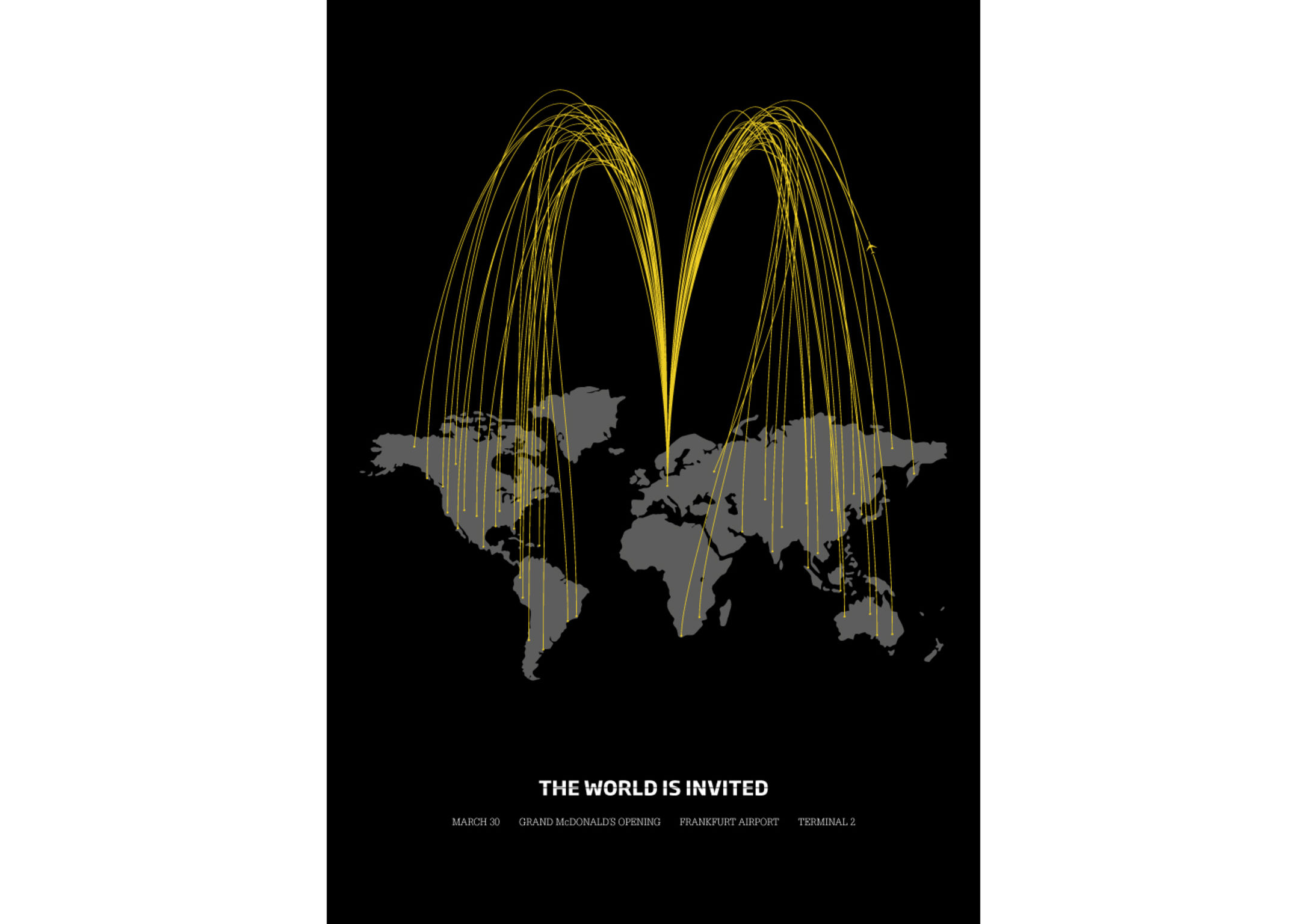 McDonald's Around The World Map